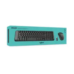 LOGITECH - Teclado y Mouse Inalámbrico MK220