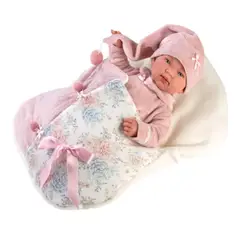 LLORENS - Muñeca Lolita RECIÉN NACIDA CON SAQUITO