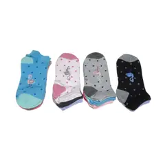 GENERICO - Medias Talonera Niña 8-10 años - (12 pares)