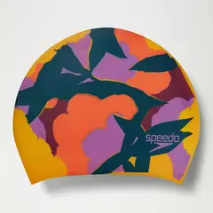 SPEEDO - Gorro para Natacion Long Hair Printed Mango