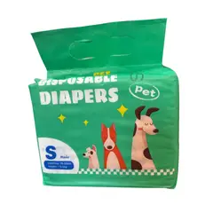 GENERICO - Pañales para Perros Macho S 25-33cm