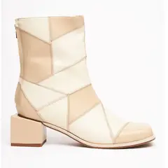 CANELLA BRAND SHOES - Patch crema