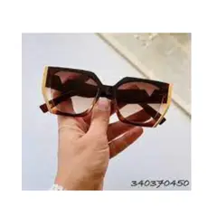 GENERICO - Lentes de Sol Unisex Vintage Marron PL997