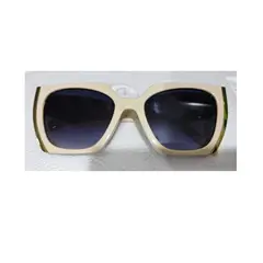 GENERICO - Lentes de Sol Unisex Vintage Crema PL997