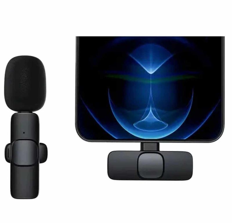 Microfono Inalambrico Solapero Pechero Celular Tipo C K8-100