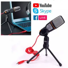 GENERICO - Microfono Condensador Profesional Pc Laptop Celular con tripode