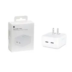 APPLE - Adaptador de Carga Rápida con 2 Puertos (35W)