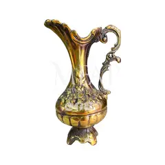 MFAP BRONCERIA Y ANTIGUEDADES - Jarra de bronce 16 cm de alto