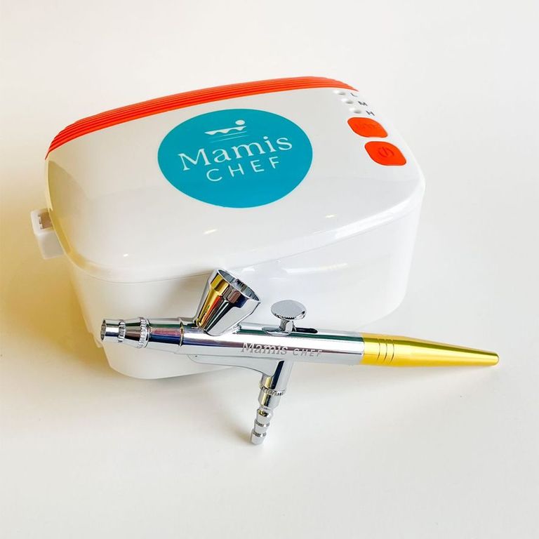 AEROGRAFO Y COMPRESOR PARA REPOSTERIA