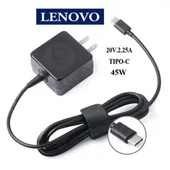 GENERICO - Cargador Laptop Lenovo 20V 2-25A Tipo C Retráctil 45w