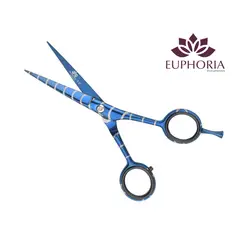 EUPHORIA - Tijeras de corte profesional FILO DE NAVAJA 5.5 Pulgadas de Acero Inoxidable Quirúrgico
