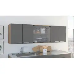 AMUEBLE - MUEBLE ALACENA REPOSTERO AEREO * BOGOTA 1.5mt* Melami TiendasAmueble