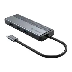 ORICO - Hub 5sxh-gy Tipo C 3 Puertos Usb + 1 Pd + 1 Hdmi