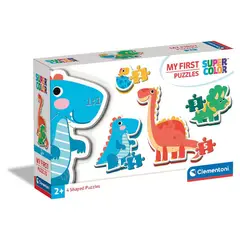 CLEMENTONI - Mi Primer Rompecabeza de Dinosaurio