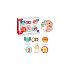 GENERICO - Kit Mordedor Sonajero x 6 Piezas HE0151