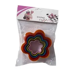 GENERICO - Moldes de Plástico para Cortar Galletas - Flor