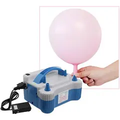 GENERICO - Inflador eléctrico de globos profesional fiesta celebracion