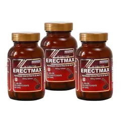 GENERICO - Maca Negra con Huanarpo Macho Potencializador Pack 3 Frascos Erectmax