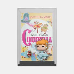 FUNKO - POP MOVIE POSTER DISNEY 100TH CINDERELLA WITH JAQ