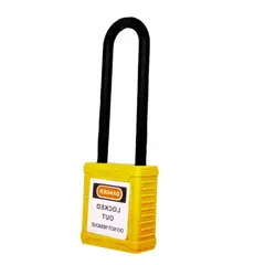 LOTO MASTER - CANDADO AISLADO DE COLOR AMARILLO