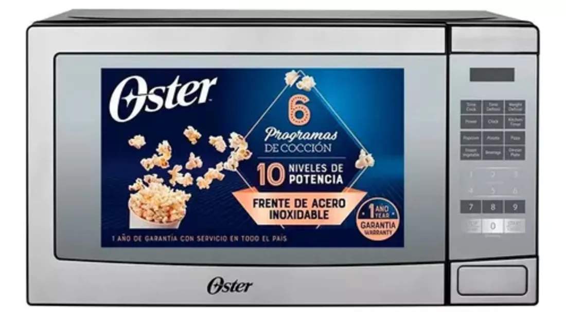Horno Microondas Oster® de 20L con Panel Digital POGYME3703M.