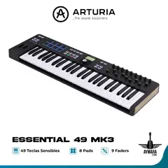 ARTURIA - ESSENTIAL 49 MK3 (NEGRO) CONTROLADOR MIDI