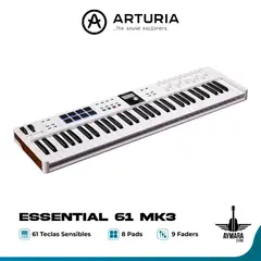 ARTURIA - KEYLAB ESSENTIAL 61 MK3 (BLANCO) CONTROLADOR MIDI