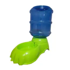 GENERICO - Dispensador de Agua para Gato y Perro - VERDE