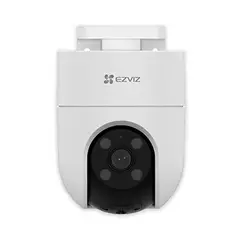 EZVIZ - CÁMARA DE SEGURIDAD EXTERIOR WI-FI GIRATORIA H8C 4MP