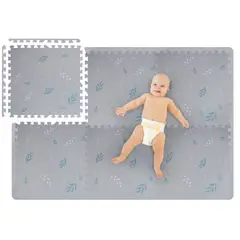LA SONAJA - PISO ALFOMBRA ANTIGOLPES EVA BEBES MAT 1.20 M x 1.77 M