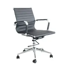 MOBELART - Silla de Oficina Gerente Boss PU Negro möbelArt