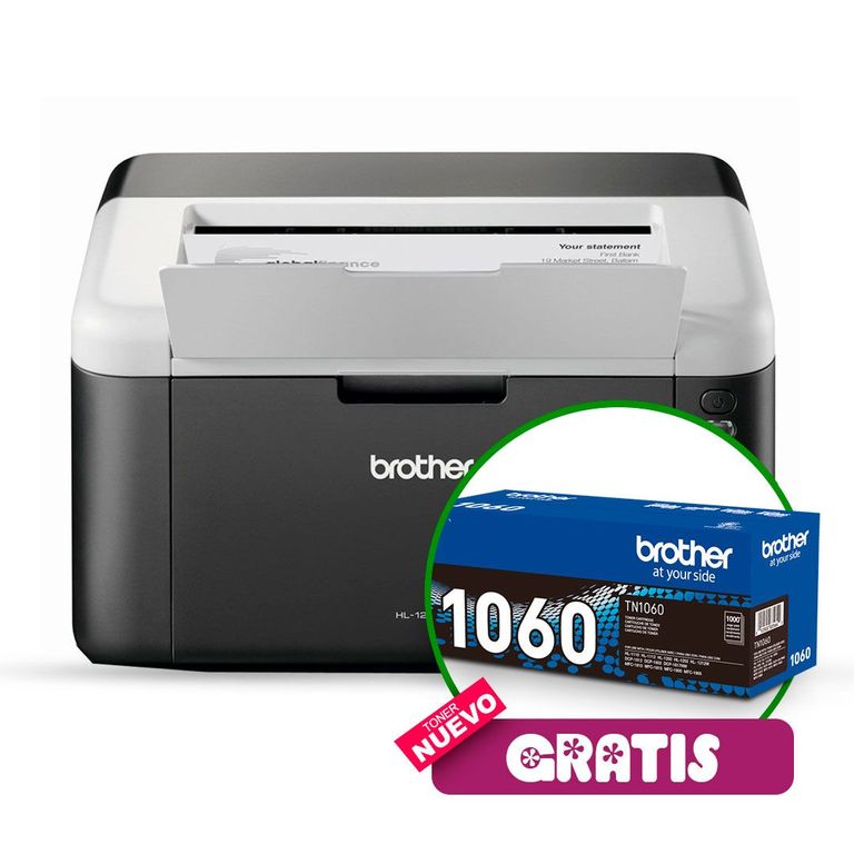 Impresora Laser Monocromático HL-1212W mas Toner