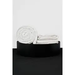 COBITEX HOME - Sábanas + Plumón Hipoalergénico + Funda Plumón 1.5 Plazas Perla 100% Algodón