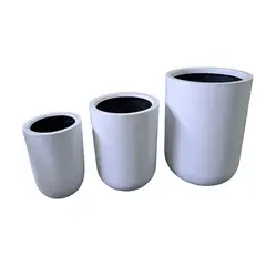 GENERICO - SET DE MACETA CAPSULA BLANCO