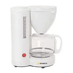 IMACO - Cafetera de 6-8 Tazas ICM608 Blanco