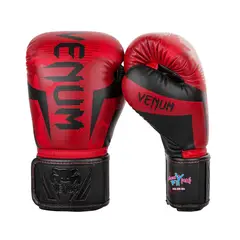 ALPHA GYM - Guantes de boxeo profesionales 12 Oz Venum Rojo Camuflaje