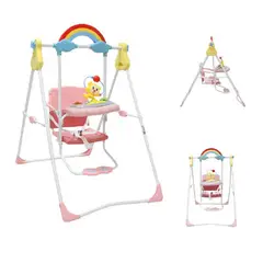 EBABY - Silla Columpio Para Niños «RAINBOW» Pink