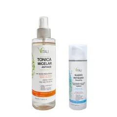 VITALI - Pack Facial Antiedad Tónica Micelar Suero