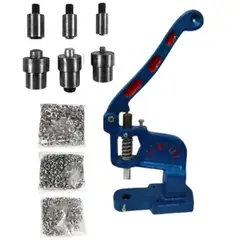 GENERICO - Maquina Remachadora Con Ojales de 4, 5 y 6mm por 3000 Piezas