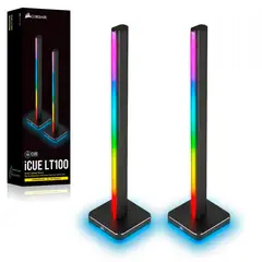 CORSAIR - Kit Inicio De Torres Con Iluminación Inteligente Icue Lt100