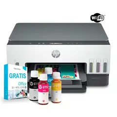 HP - Impresora Smart Tank 670 Multifuncional WI-FI Cable USB Duplex