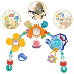 HUANGER - Arco Sonajero con Sonidos y Texturas Multifuncional HE0315