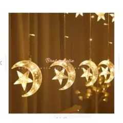 NO LOGO - Luces Cascada de Modelo Luna Estrella