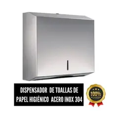 GENERICO - Dispensador Papel InterfoleadoXM Acero Inoxidable 304