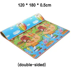 OEM - Alfombra de juguete para bebés 180x120cm