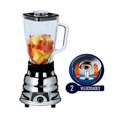 OSTER - LICUADORA 2V 250-22 BASE ACERO INOX 600 WATS