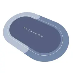 GENERICO - Alfombra de baño tapete absorbente para ducha anti deslizante
