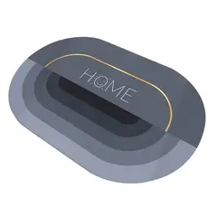 GENERICO - Alfombra de baño tapete absorbente para ducha anti deslizante