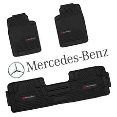 GENERICO - Pisos MERCEDES BENZ para Autos y Camionetas 3piezas