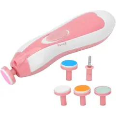 PENTHA - Lima Eléctrica para Uñas de Bebé Color Rosado